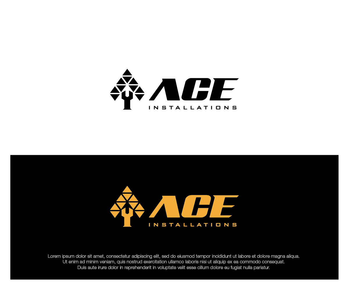 Diseño de Logo por dstudios para Ace Installations | Diseño #28039854