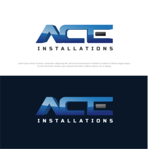 Diseño de Logo por ThiagoB para Ace Installations | Diseño: #28026867