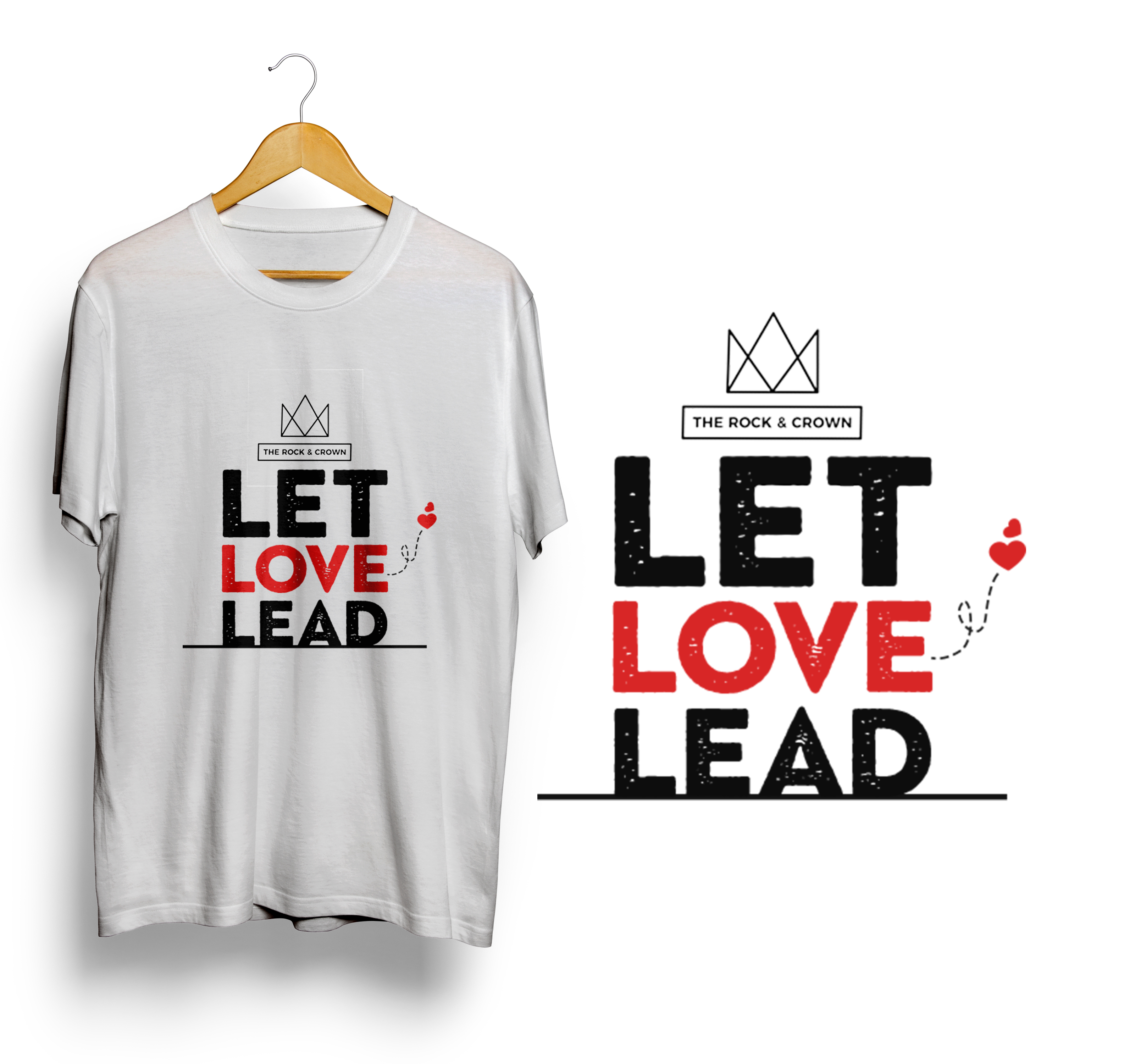 T-Shirt-Design von Graphic Storm für The Rock and Crown | Design #28042960