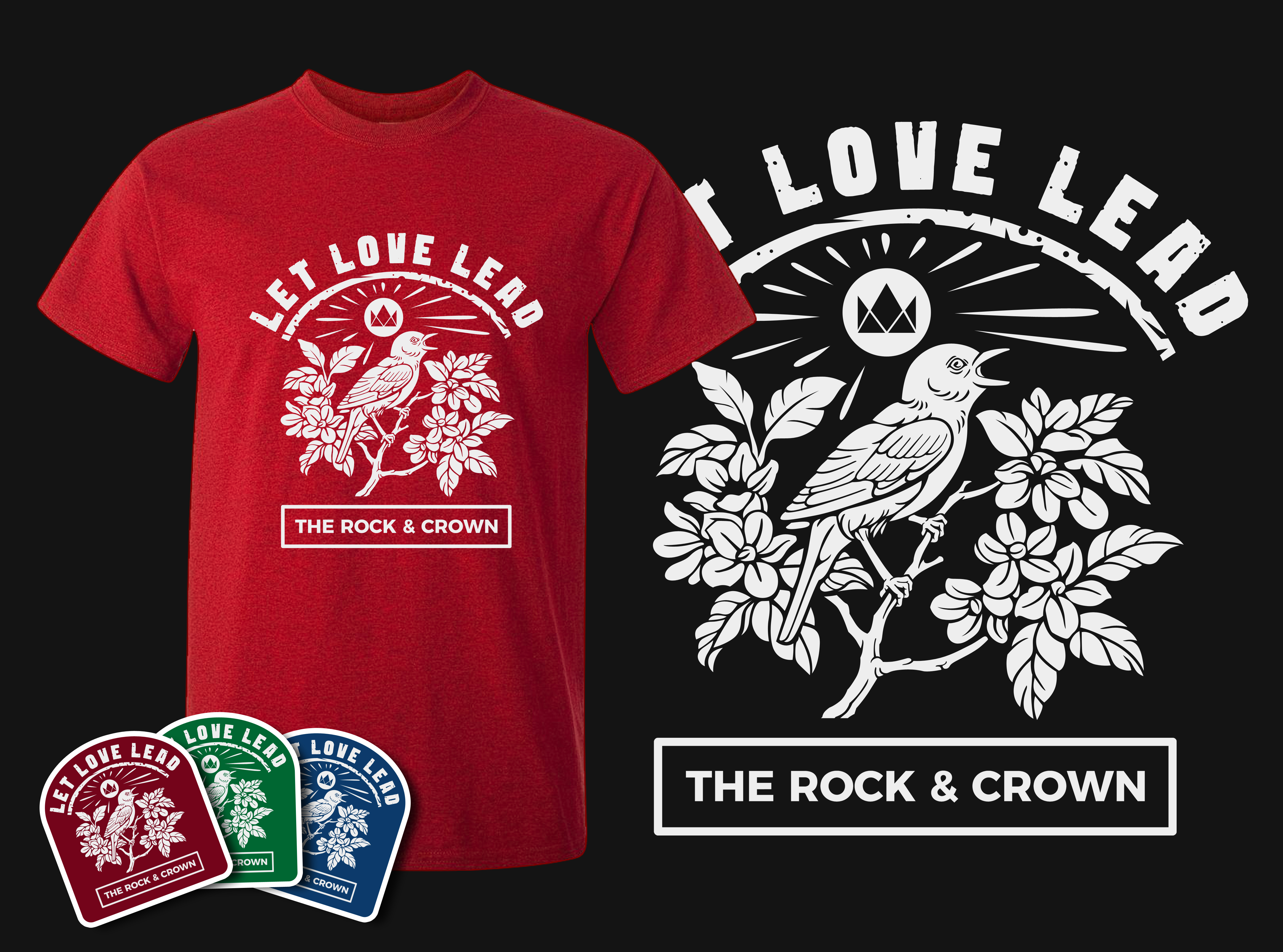 T-Shirt-Design von Jagerstraum für The Rock and Crown | Design #28033469