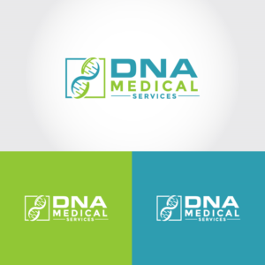 DNA Medical Services | Logo Design by Ayub Zafar