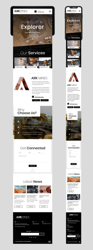 Web Design by Mikai!13 for this project | Design: #28057193