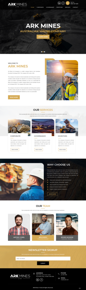 Web Design by pb for this project | Design: #28032910