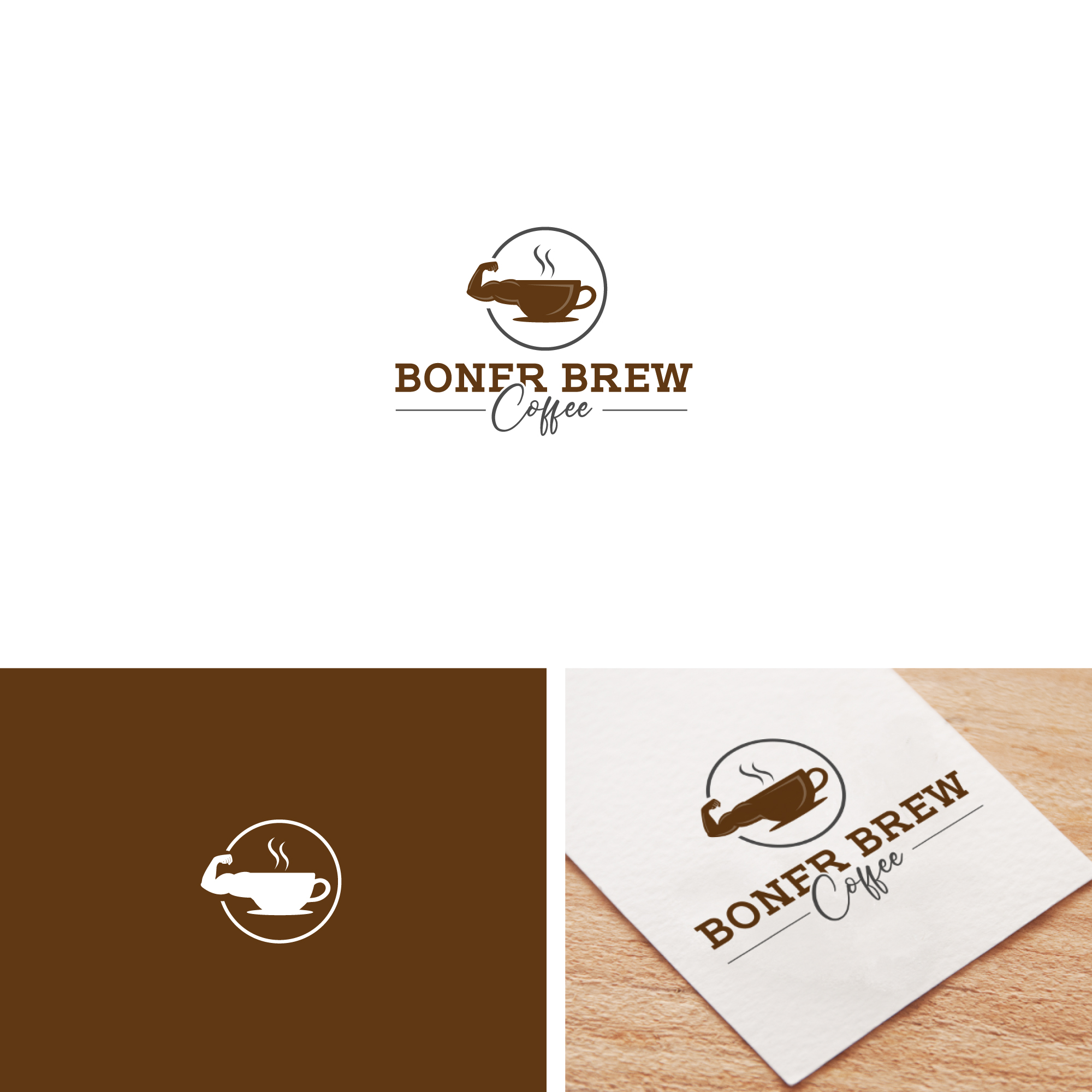 Logo Design by webeezine for Headaches and Hangovers Coffee | Design #28047918