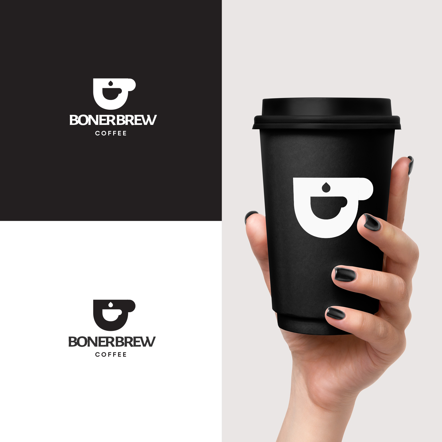 Logo Design by Roman Designs for Headaches and Hangovers Coffee | Design #28039234