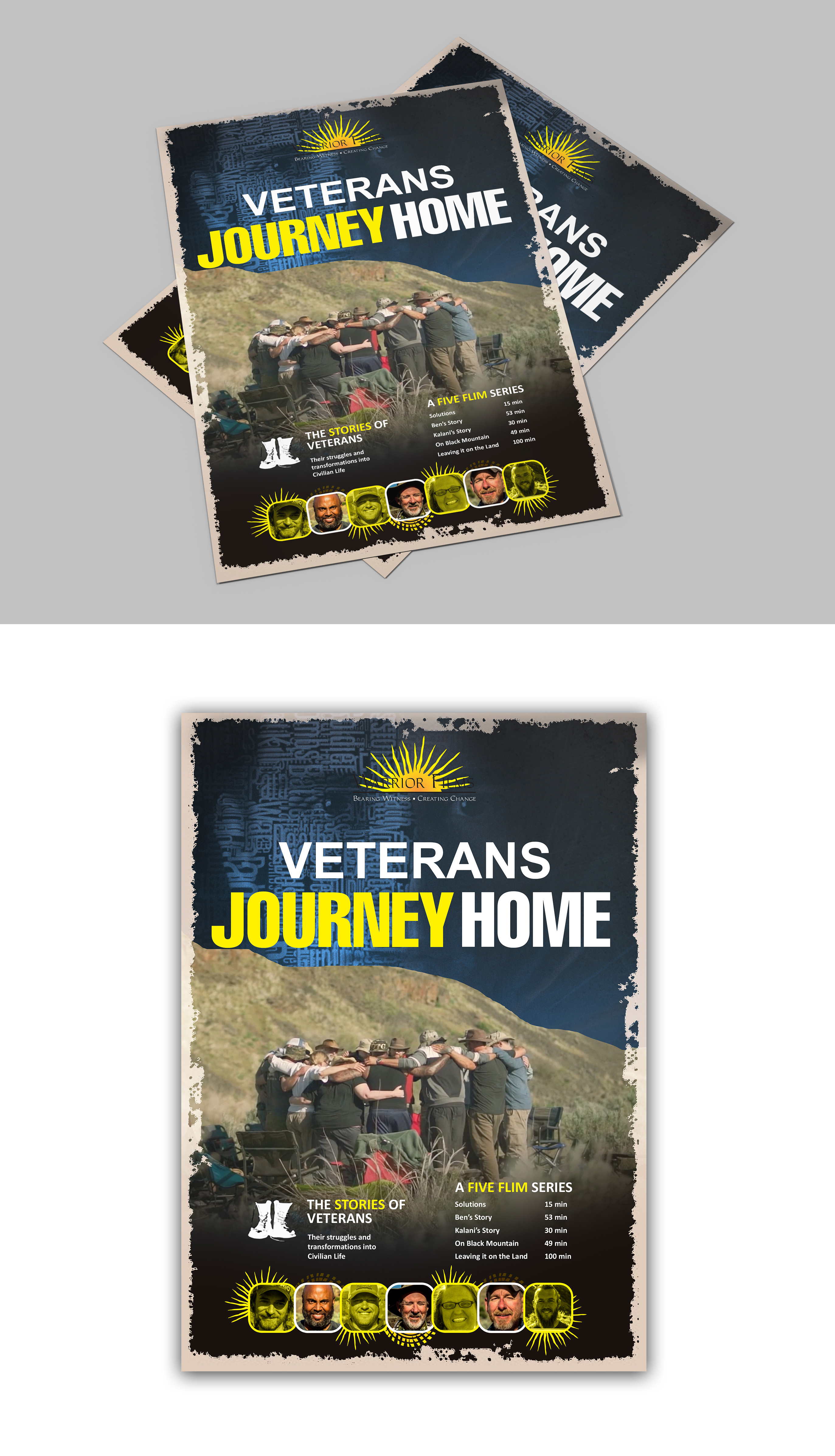 Graphic Design by debdesign for Warrior Films | Design #28091280