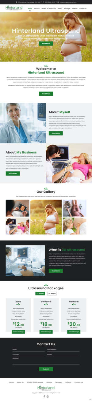 Web Design by pb for this project | Design: #28032944