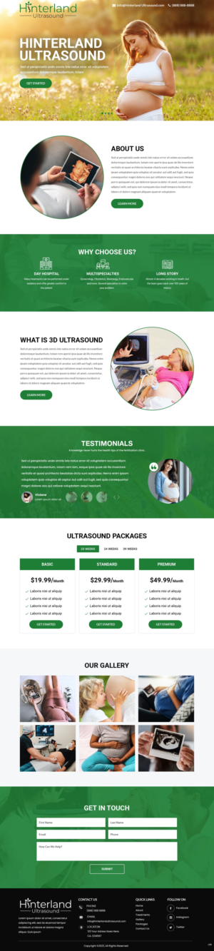 Web Design by pb for this project | Design: #28032945