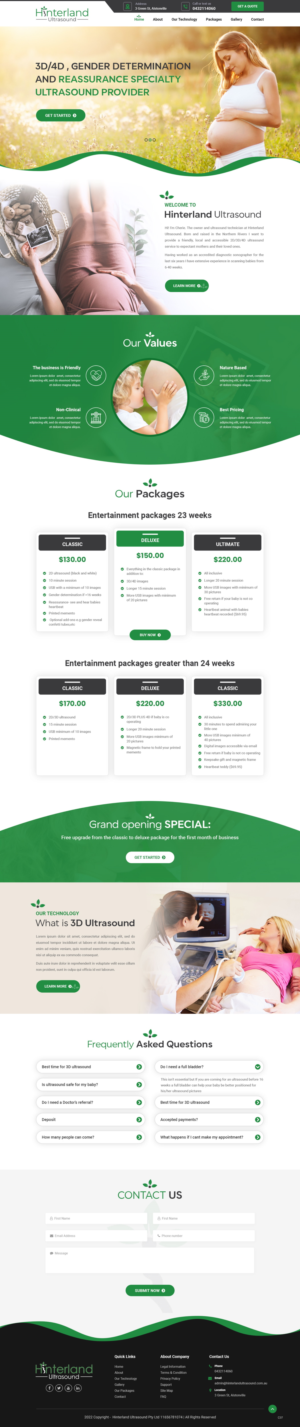 Web Design by pb for this project | Design: #28038607