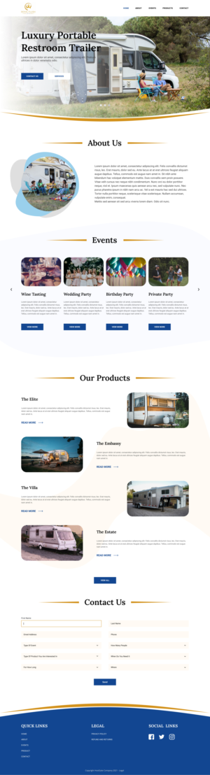Landing Page Design by SiDzigns