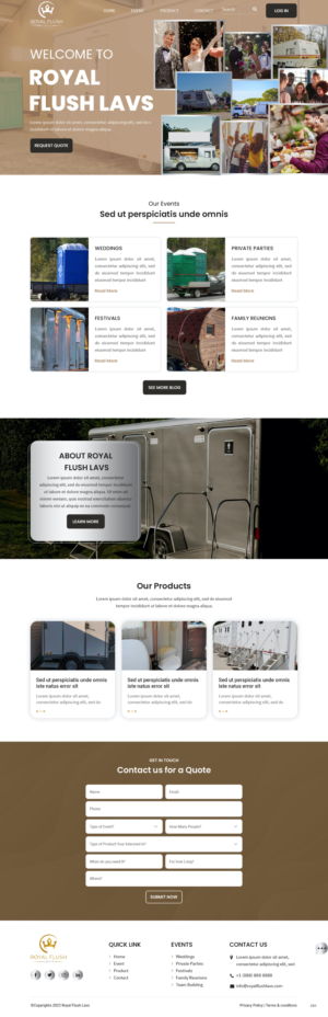 Landing Page Design by pb for this project | Design #28081240