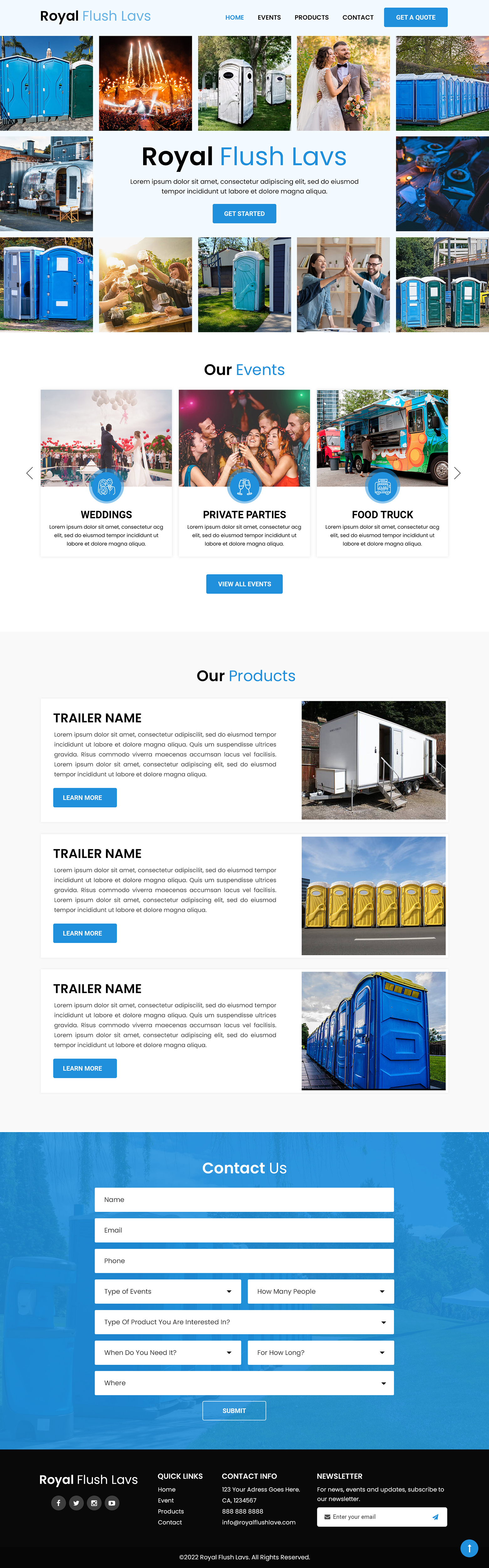 Landing Page-Design von Titan Eagle für dieses Projekt | Design #28042848