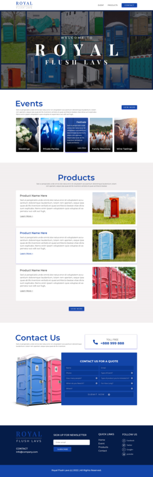 Landing Page Design by Titan Eagle for this project | Design: #28046654