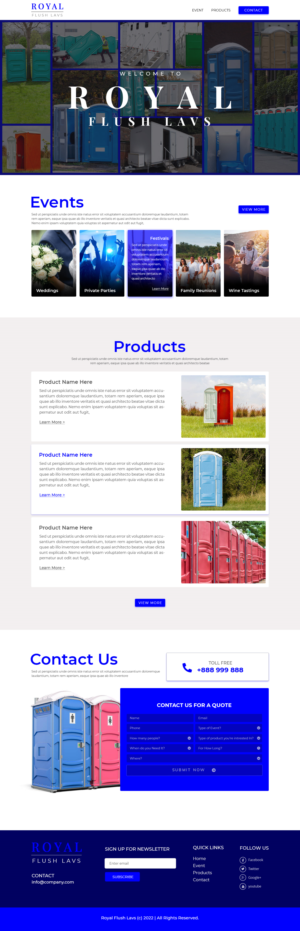Landing Page Design by Titan Eagle for this project | Design: #28046655