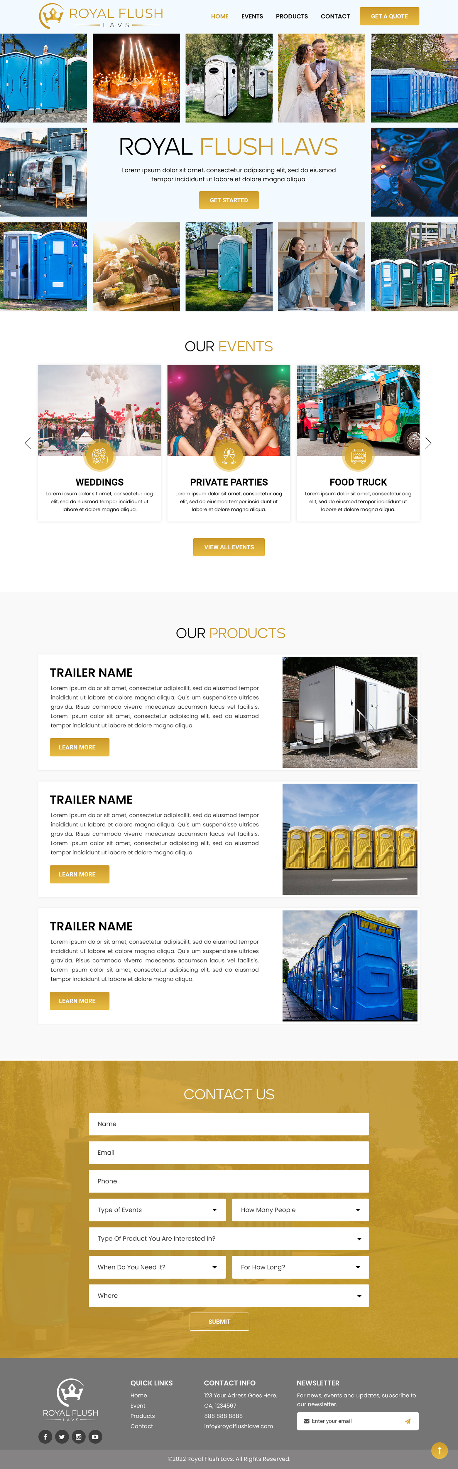 Landing Page Design by Titan Eagle for this project | Design #28062766