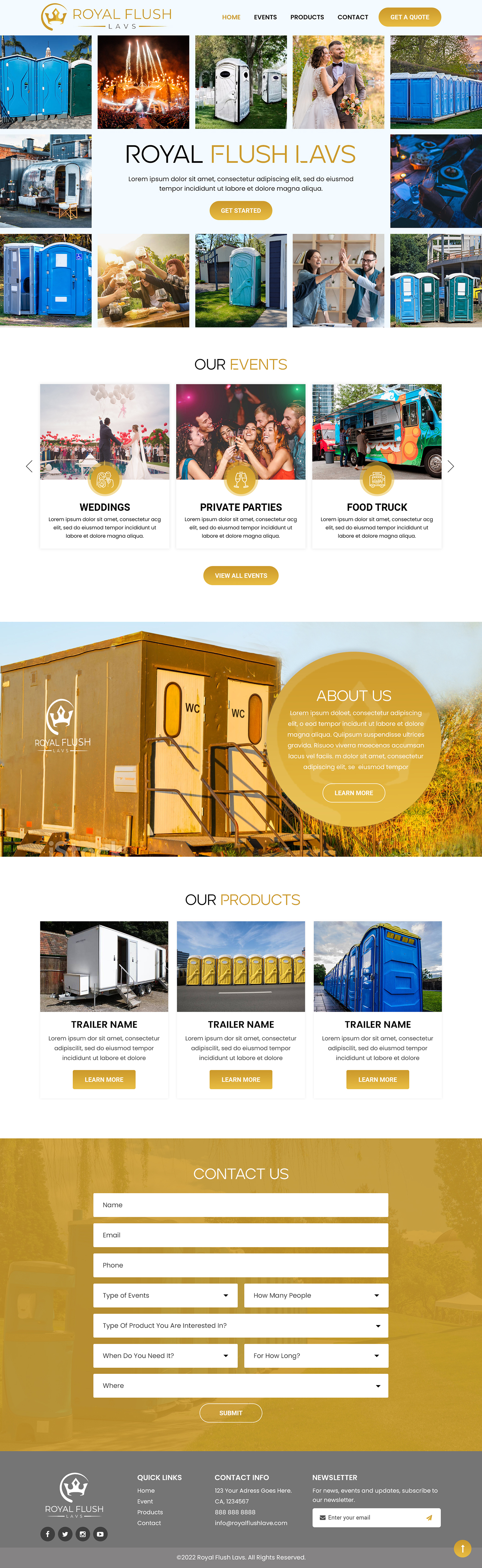 Landing Page Design by Titan Eagle for this project | Design #28063055