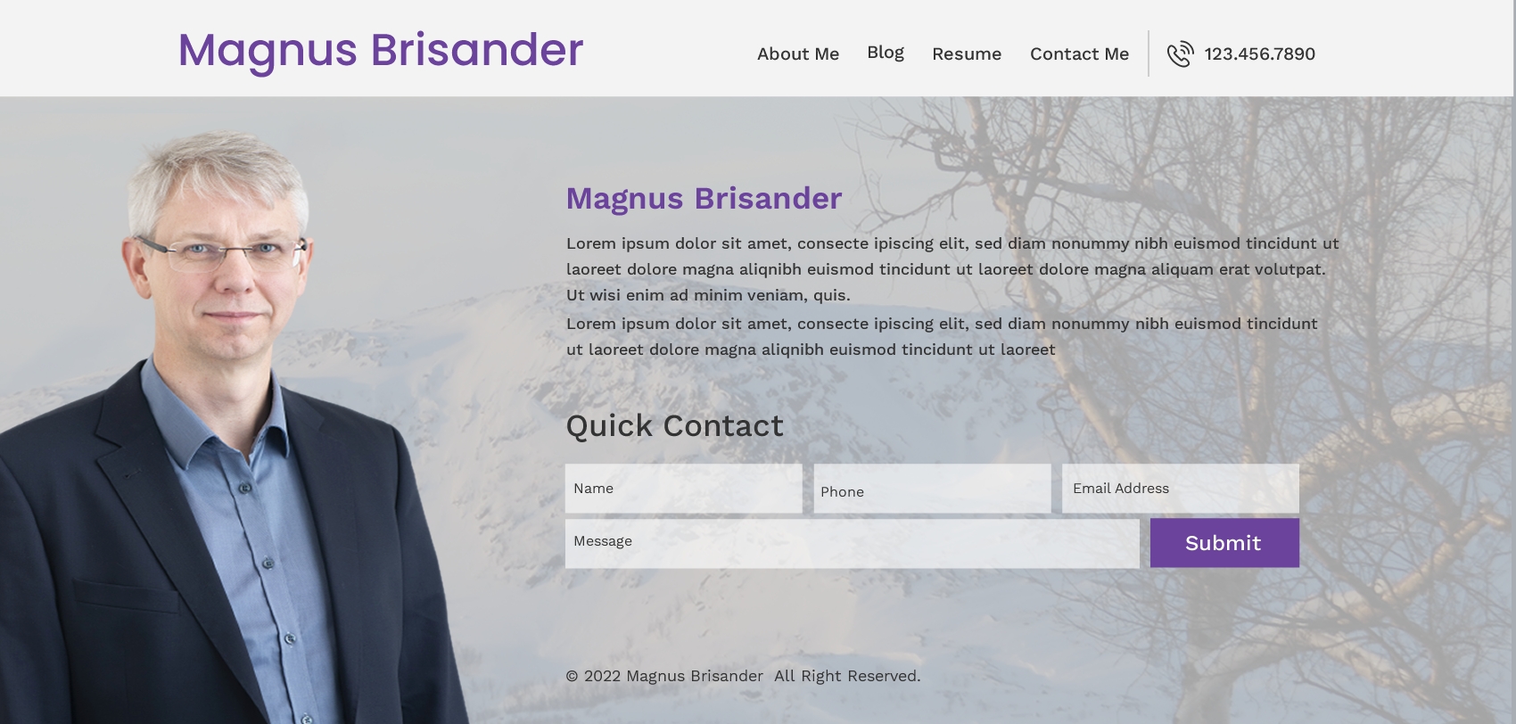 Web Design by HarmiDesigning for this project | Design #28055364