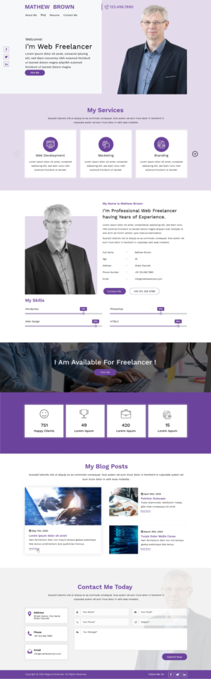 Web Design by HarmiDesigning for this project | Design: #28067073