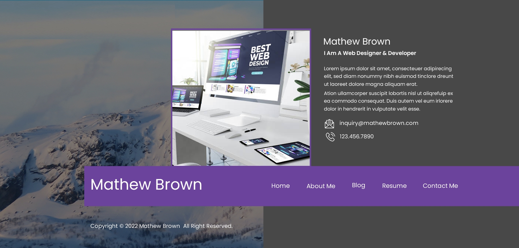 Web Design by HarmiDesigning for this project | Design #28071542