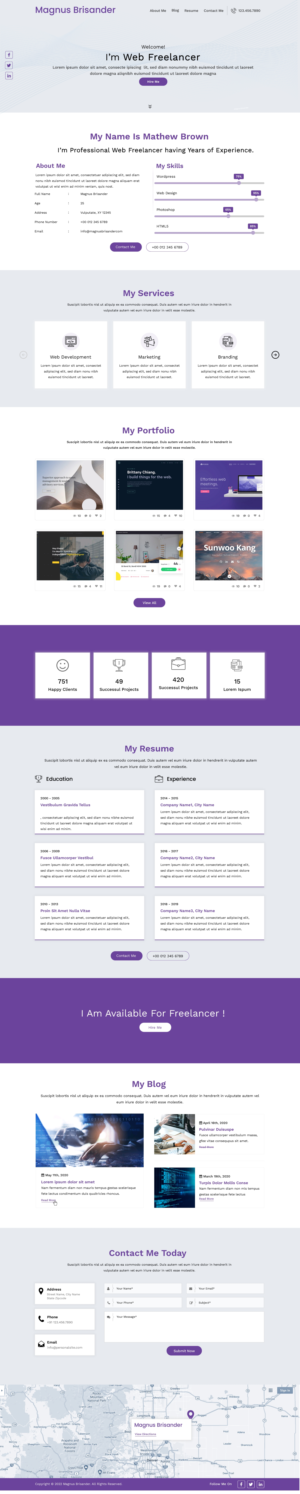 Web Design by HarmiDesigning for this project | Design: #28071545