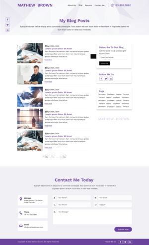 Web Design by HarmiDesigning for this project | Design: #28109844