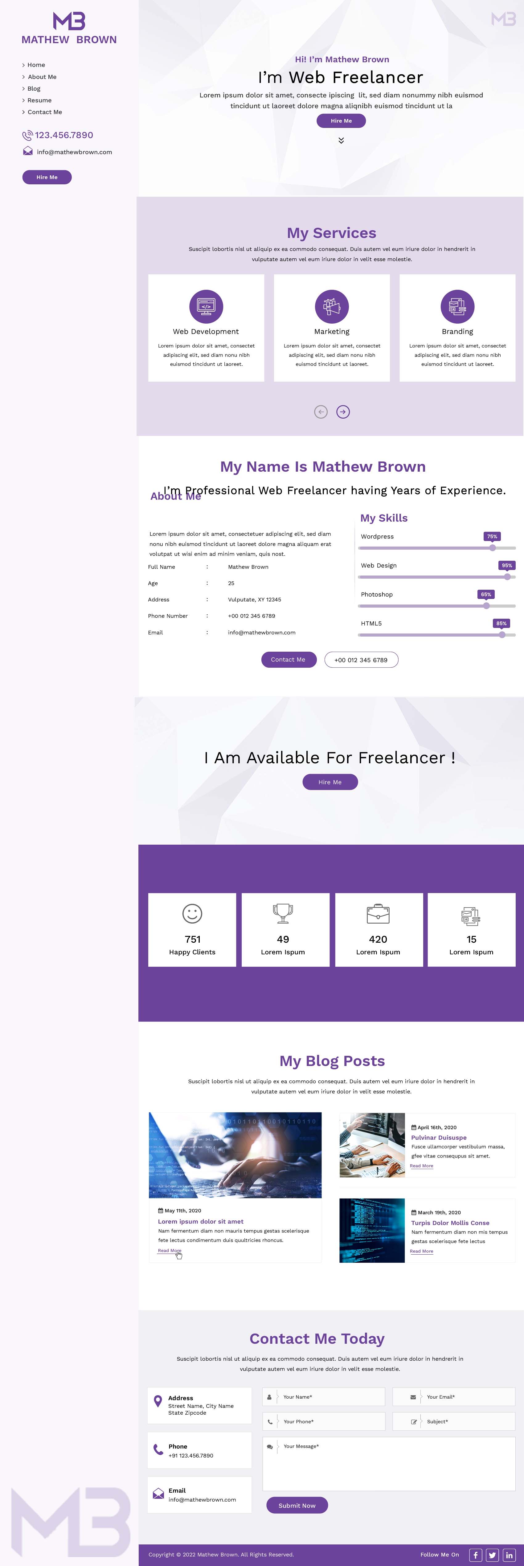 Web Design by HarmiDesigning for this project | Design #28109846