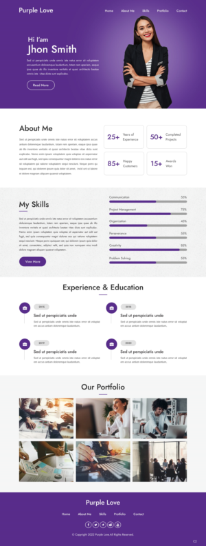 Web Design by pb for this project | Design: #28054834