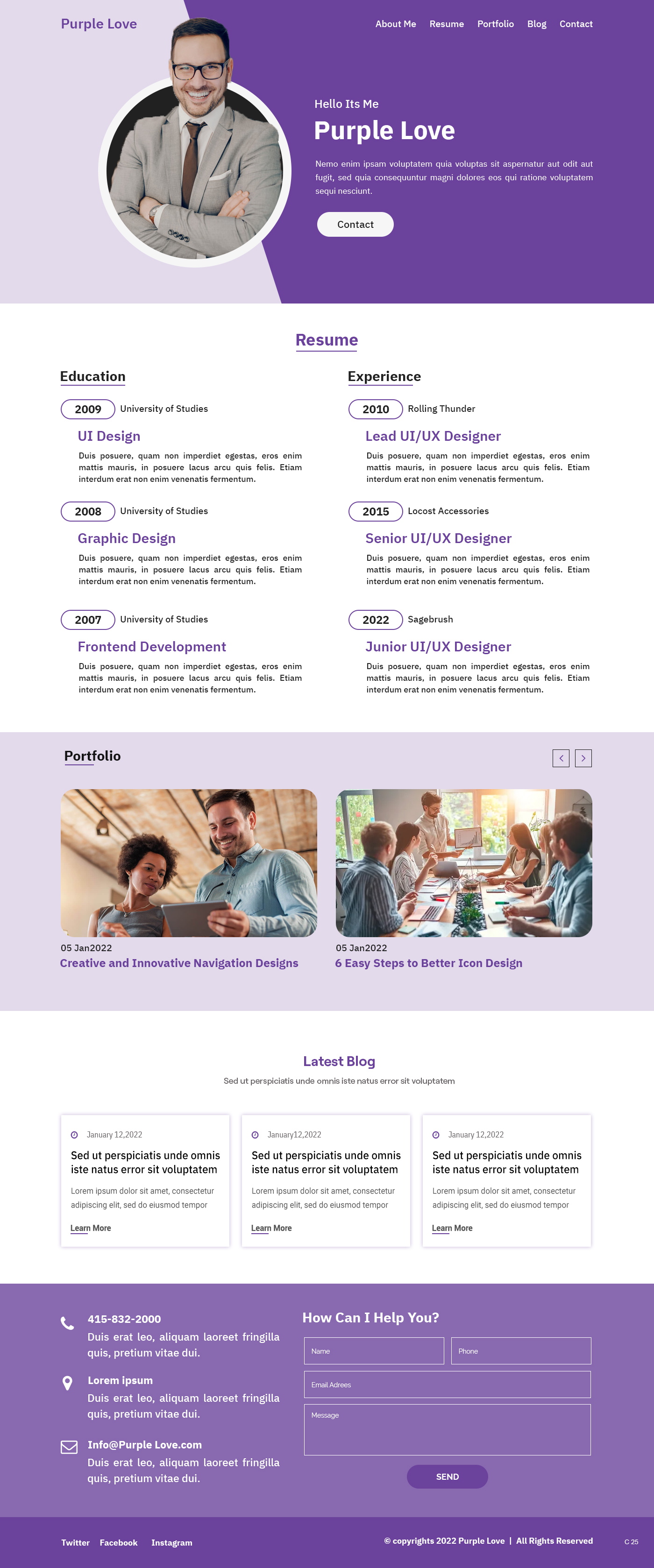 Web Design by pb for this project | Design #28054835