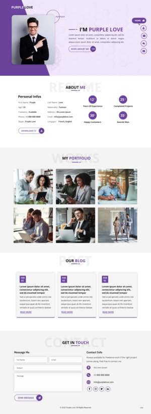 Web Design by pb for this project | Design: #28054840