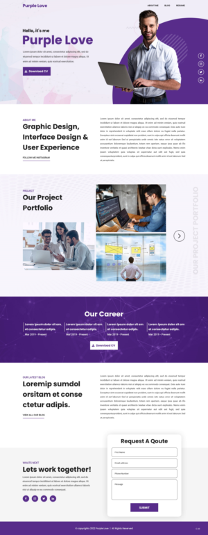Web Design by pb for this project | Design: #28054841