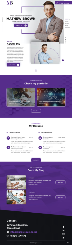 Web Design by pb for this project | Design: #28071855