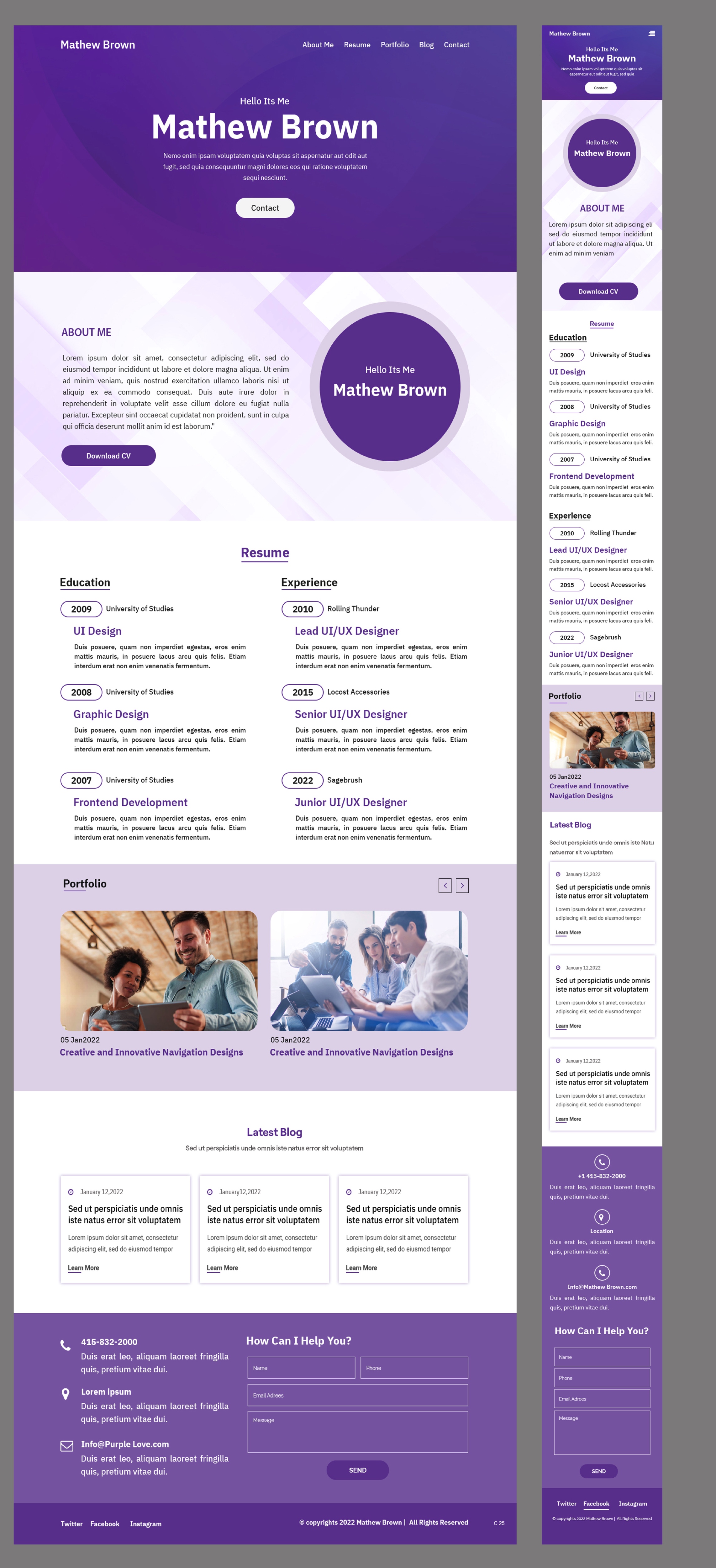 Web Design by pb for this project | Design: #28118200