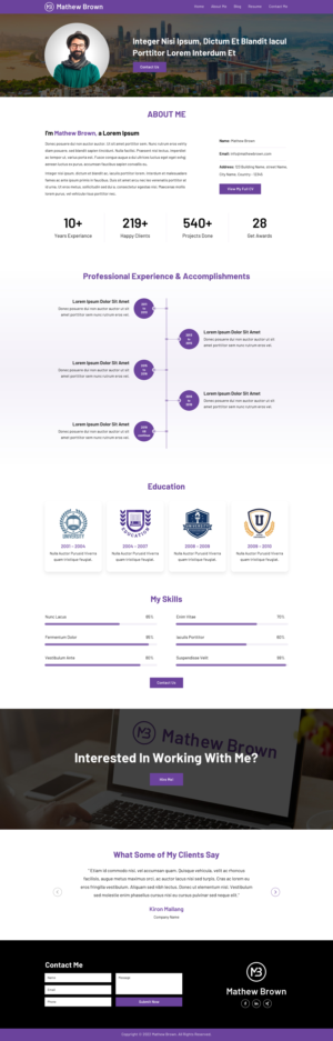 Web Design by Sbss for this project | Design: #28046853