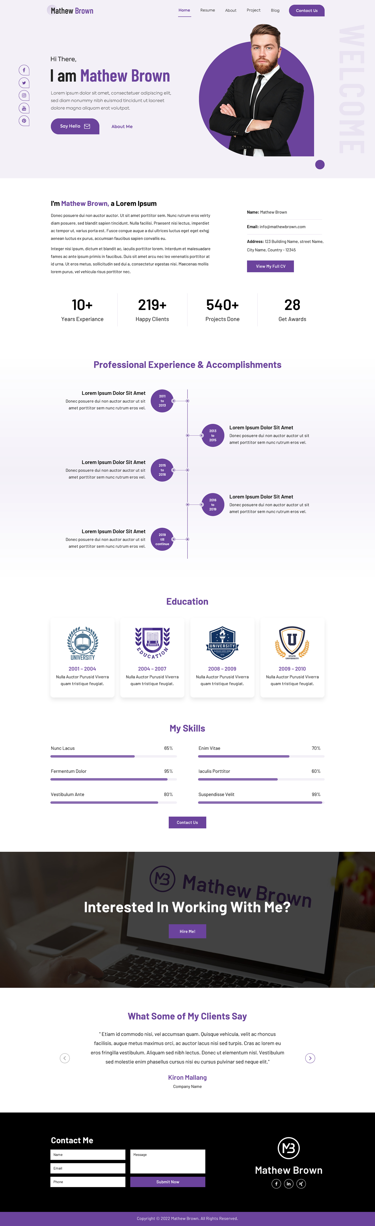 Web Design by Sbss for this project | Design #28060054