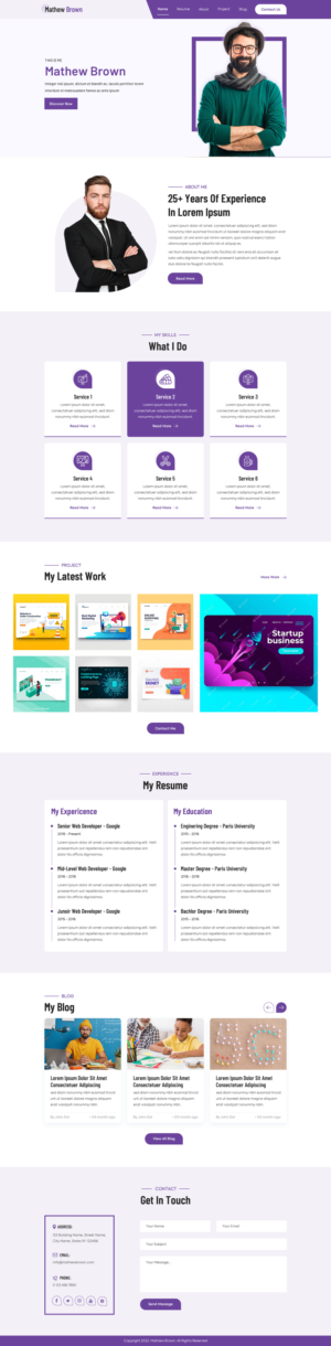 Web Design by Sbss for this project | Design: #28060055