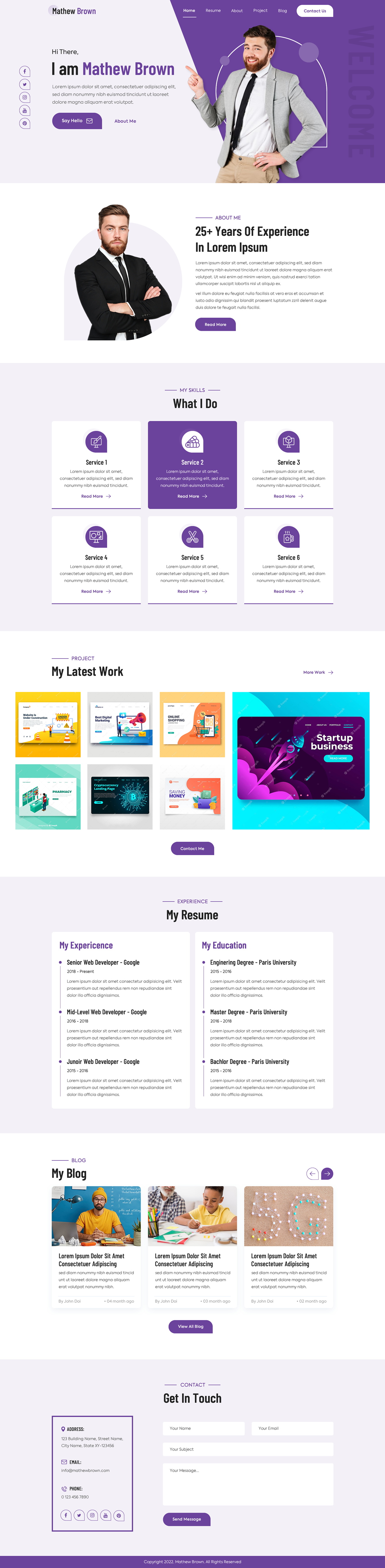 Web Design by Sbss for this project | Design #28060059