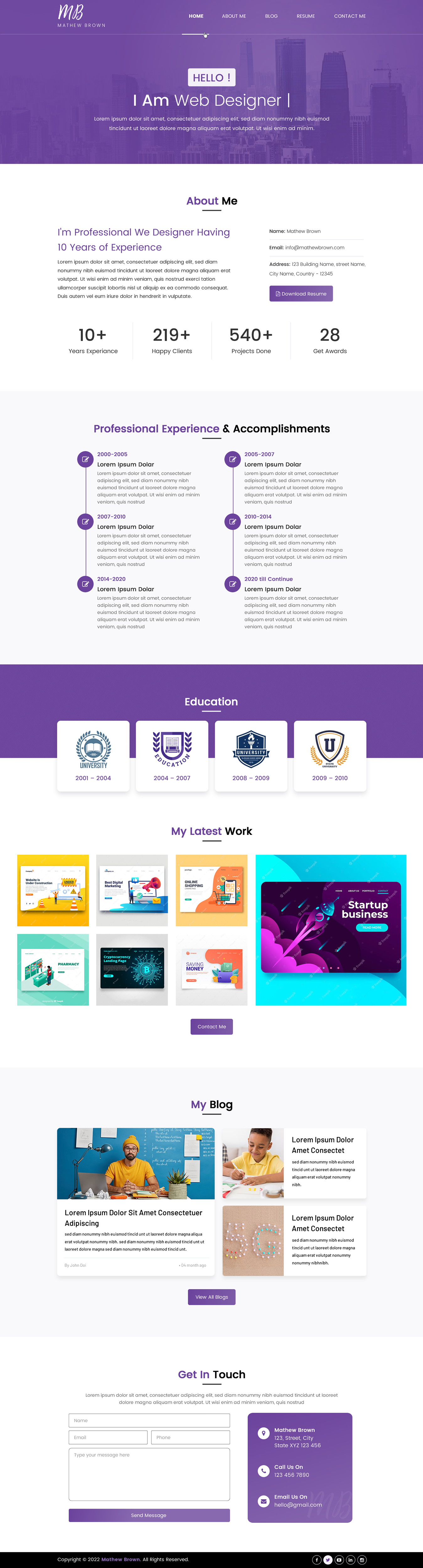 Web Design by Sbss for this project | Design #28079737
