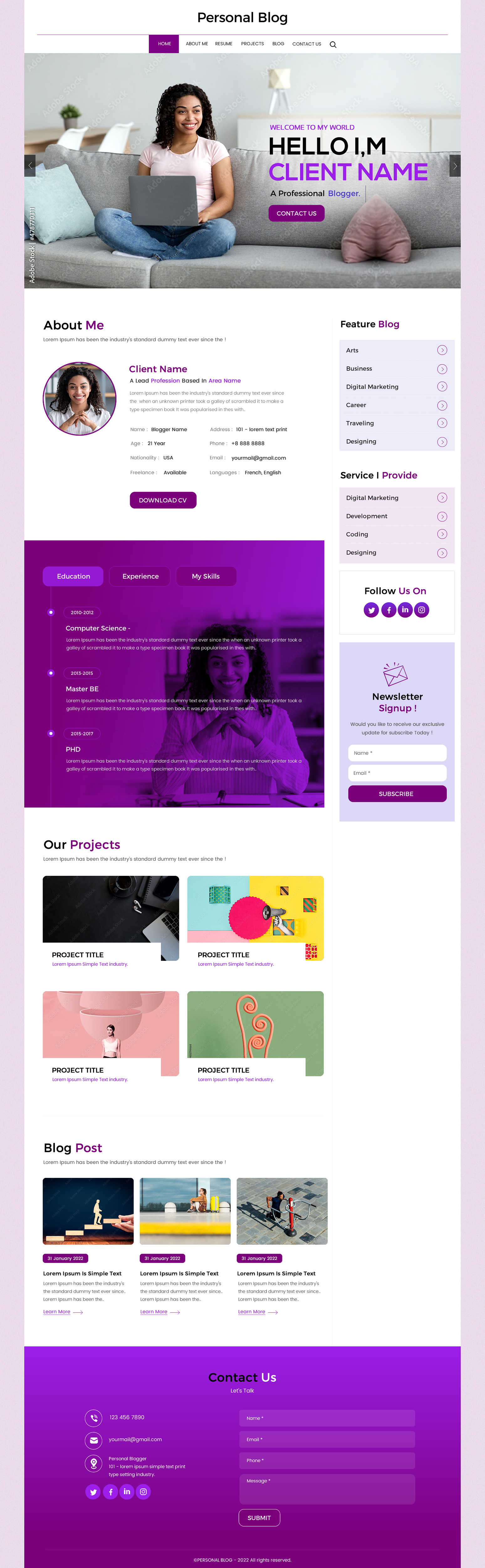 Web Design by rightway for this project | Design #28042032