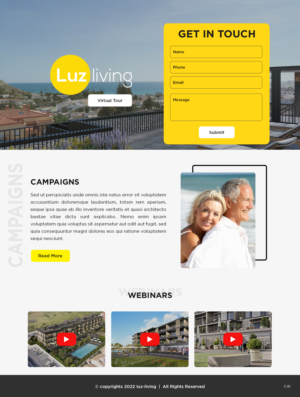 Design de Page d'Accueil par pb pour ce projet | Design : #28049381