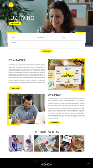 Design de Page d'Accueil par pb pour ce projet | Design : #28049382