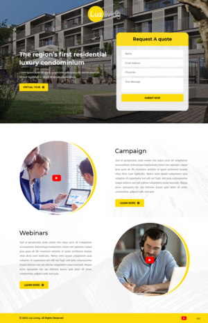 Design de Page d'Accueil par pb pour ce projet | Design : #28049393