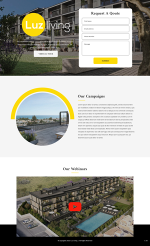 Design de Page d'Accueil par pb pour ce projet | Design : #28049394