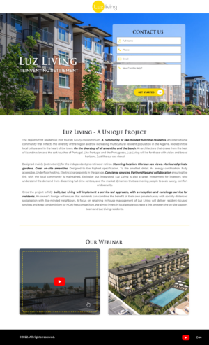 Design de Page d'Accueil par pb pour ce projet | Design : #28054820