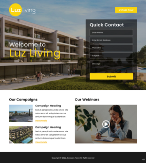 Design de Page d'Accueil par pb pour ce projet | Design : #28054824