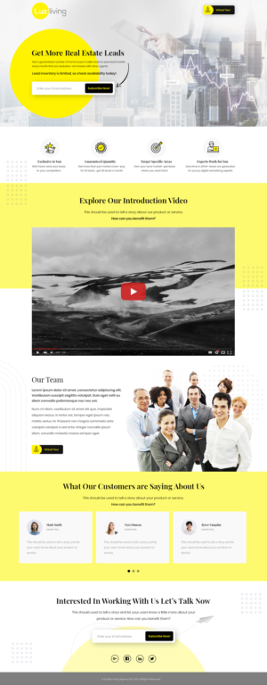Design de Page d'Accueil par Tpith pour ce projet | Design : #28063535