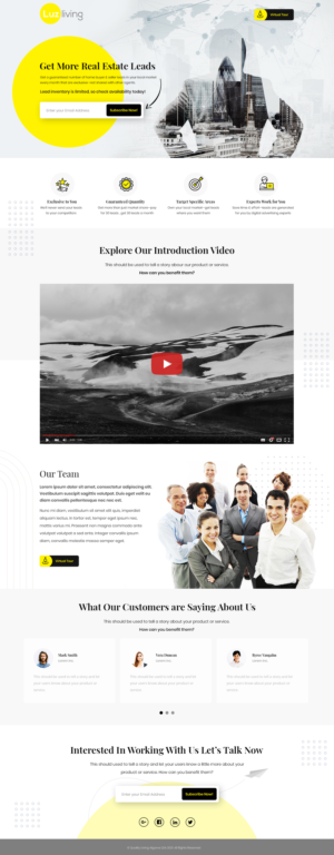 Design de Page d'Accueil par Tpith pour ce projet | Design : #28063537