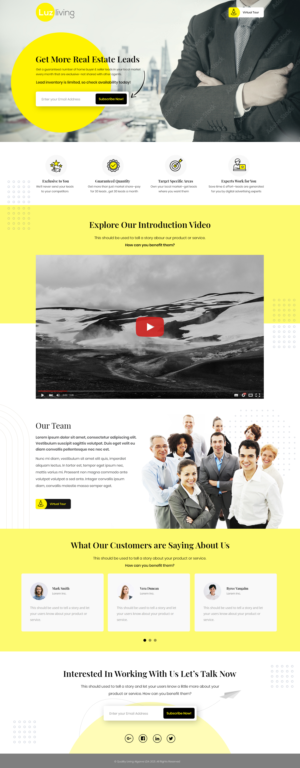 Design de Page d'Accueil par Tpith pour ce projet | Design : #28063547