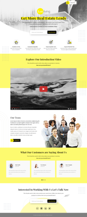 Design de Page d'Accueil par Tpith pour ce projet | Design : #28063725