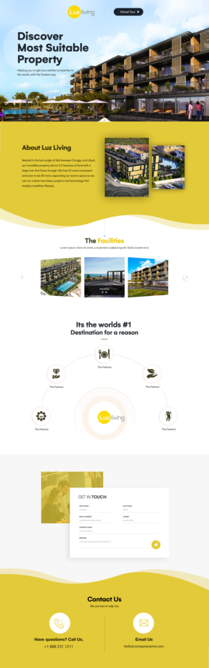 Landing Page Design by Shijo John