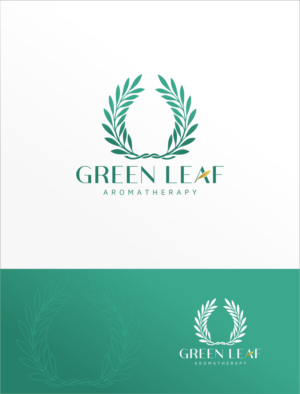 Green Leaf Aromatherapy | Logo Design by hamkur